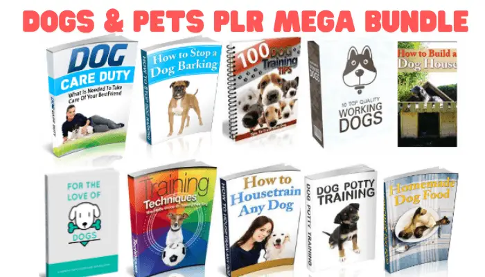 articles et eBooks de formation de chien plr